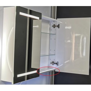 Mirror Shaving Cabinet With Led Light 900*720*150